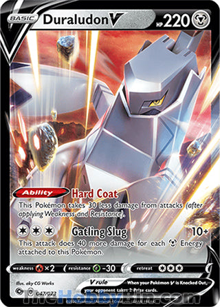 Duraludon V Champion's Path Ultra Rare #047/73