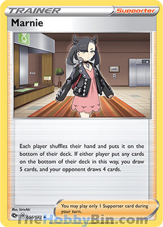 0056 Marnie Holo Rare Champion's Path