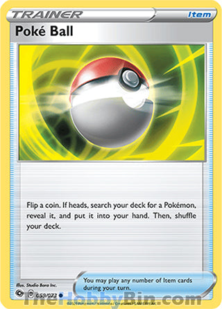 0059 Poke Ball Common Champion's Path