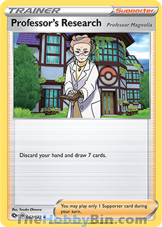 Professor's Research Champion's Path Holo Rare #062/73