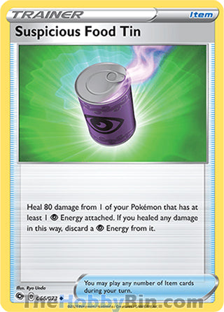 0066 Suspicious Food Tin Uncommon Champion's Path