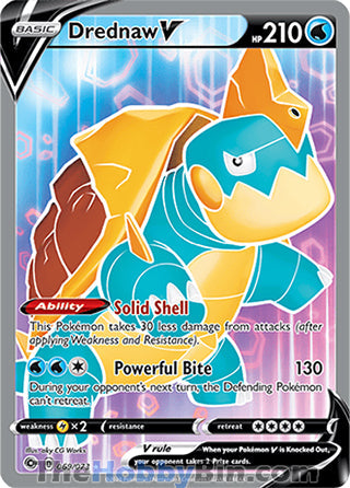 0069 Drednaw V Ultra Rare Champion's Path
