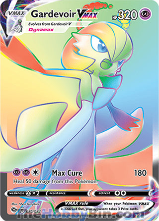 Gardevoir VMAX Champion's Path Secret Rare #076/73