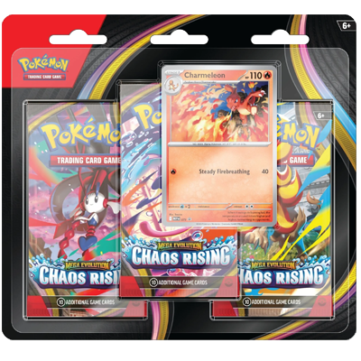 Chaos Rising 3 Pack Blister Charmeleon