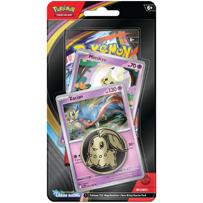 Chaos Rising Checklane Blister Mimikyu Zacian