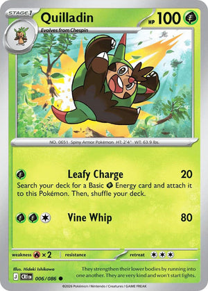 0006 Quilladin Common Chaos Rising
