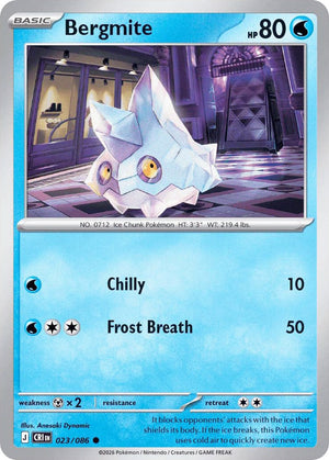 0023 Bergmite Common Chaos Rising