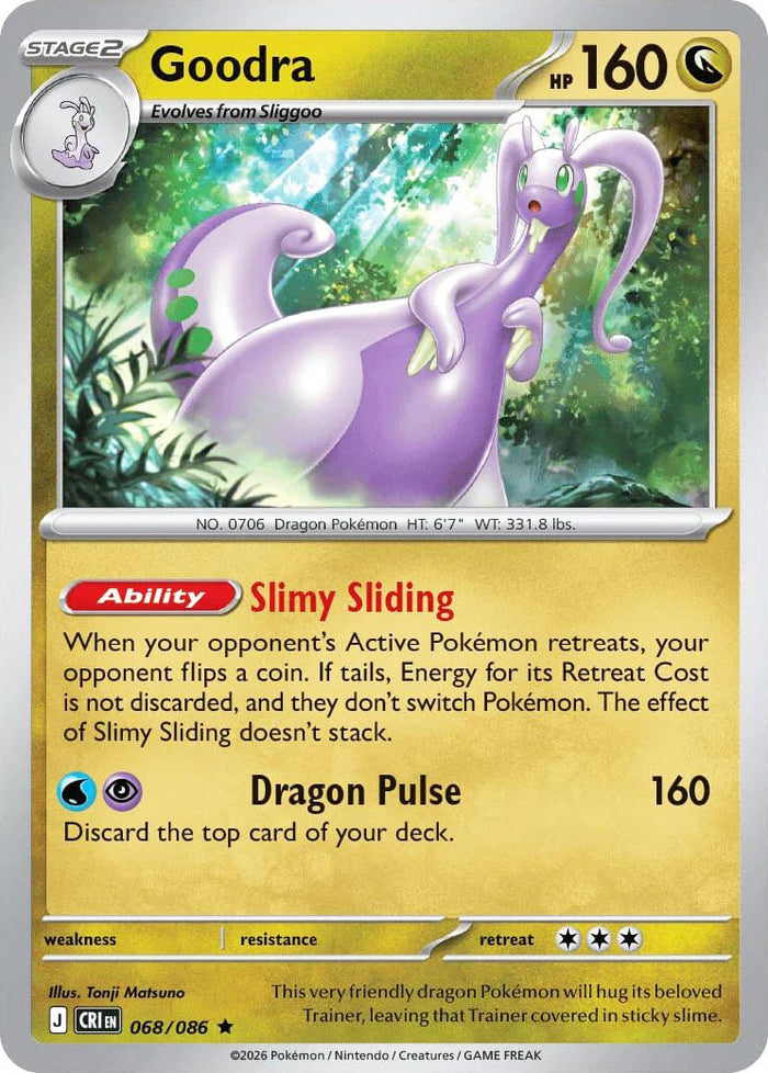0068 Goodra Rare Chaos Rising