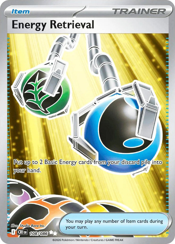 0108 Energy Retrieval Ultra Rare Chaos Rising