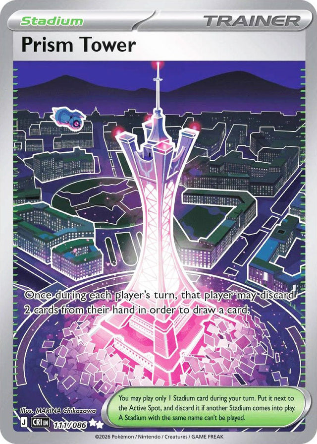 0111 Prism Tower Ultra Rare Chaos Rising