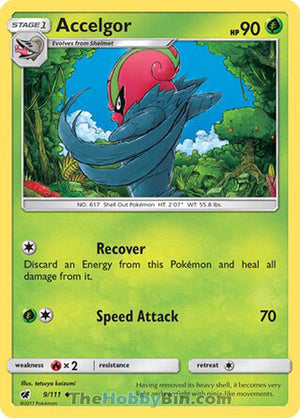 0009 Accelgor Uncommon Crimson Invasion