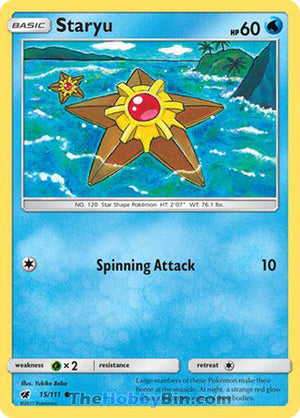 0015 Staryu Common Crimson Invasion