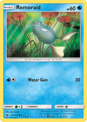 0022 Remoraid Common Crimson Invasion