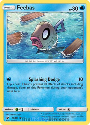 0026 Feebas Common Crimson Invasion