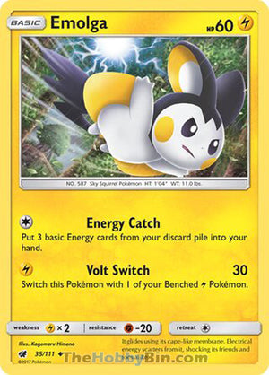 0035 Emolga Uncommon Crimson Invasion