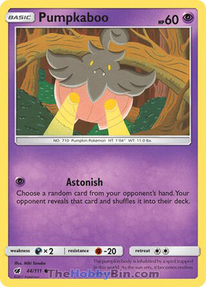0044 Pumpkaboo Common Crimson Invasion