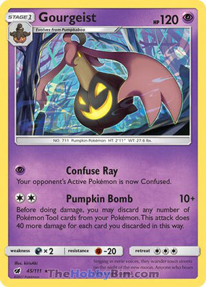 0045 Gourgeist Rare Crimson Invasion