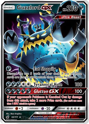 0063 Guzzlord GX Ultra Rare Crimson Invasion