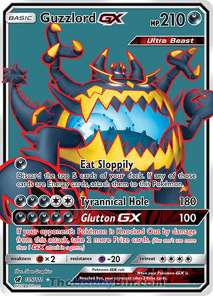 0105 Guzzlord GX Ultra Rare Crimson Invasion