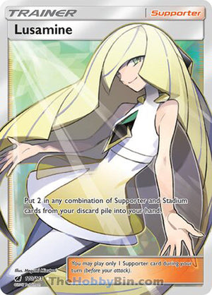 0110 Lusamine Ultra Rare Crimson Invasion