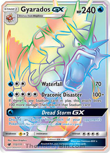 Gyarados GX #112 Secret Rare