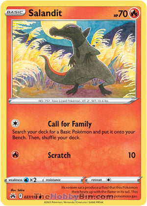 0027 Salandit Common Crown Zenith