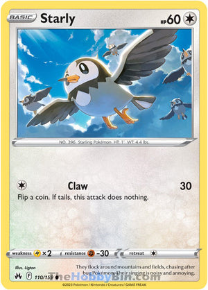 0110 Starly Common Crown Zenith