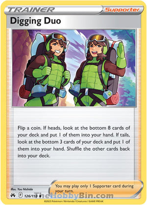0126 Digging Duo Uncommon Crown Zenith