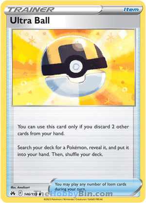0146 Ultra Ball Uncommon Crown Zenith