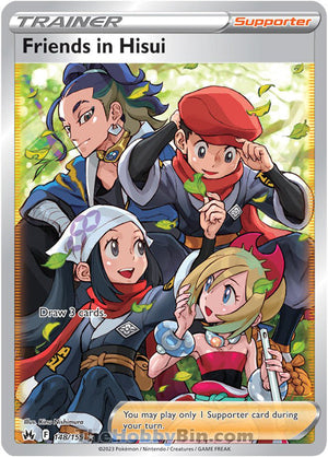 0148 Friends in Hisui Ultra Rare Crown Zenith