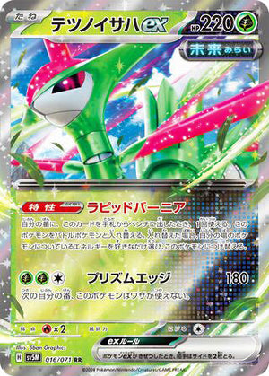 0016 Iron Leaves ex Double Rare Cyber Judge
