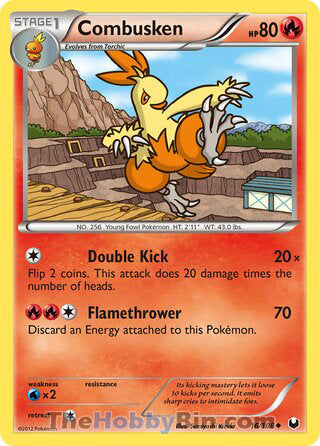 Combusken Dark Explorers Uncommon #16/108