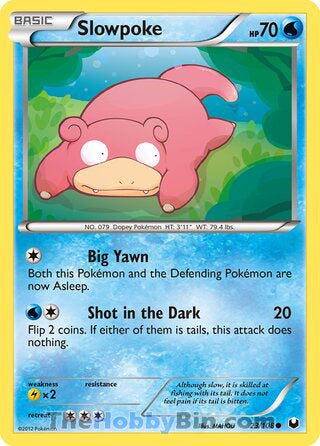 Slowpoke Dark Explorers Common #23/108