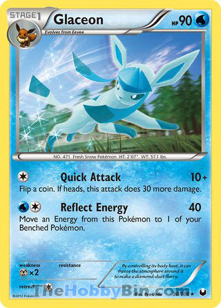 Glaceon Dark Explorers Rare #30/108