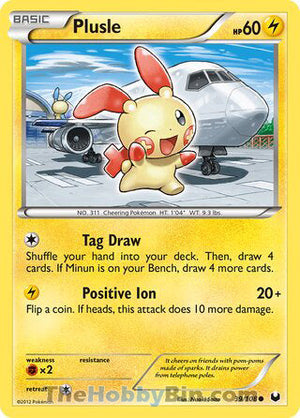 0039 Plusle Common Dark Explorers