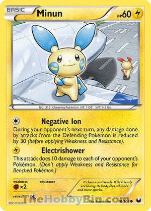 0040 Minun Common Dark Explorers