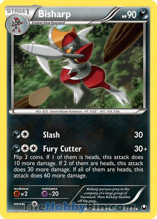0072 Bisharp Rare Dark Explorers