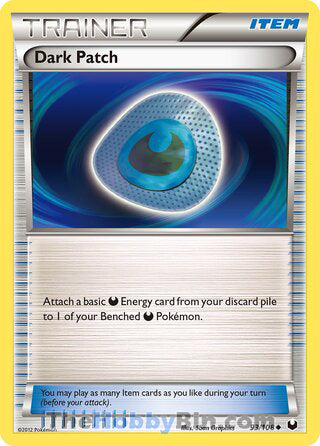 Dark Patch #93/108 Uncommon - Dark Explorers Pokemon card