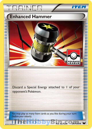 Enhanced Hammer #94/108 Uncommon - Dark Explorers Pokemon card