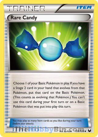 Rare Candy #100/108 Uncommon - Dark Explorers Pokemon card