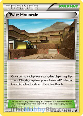 Twist Mountain #101/108 Uncommon - Dark Explorers Pokemon card