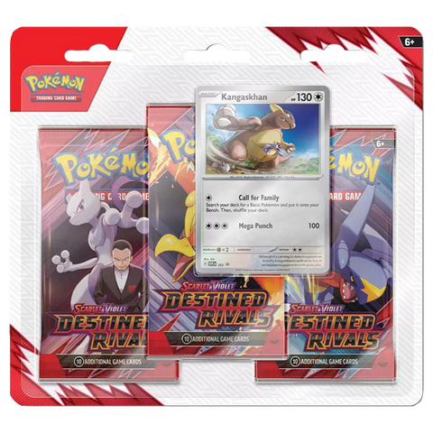 Destined Rivals Kangaskhan 3 Pack Blister