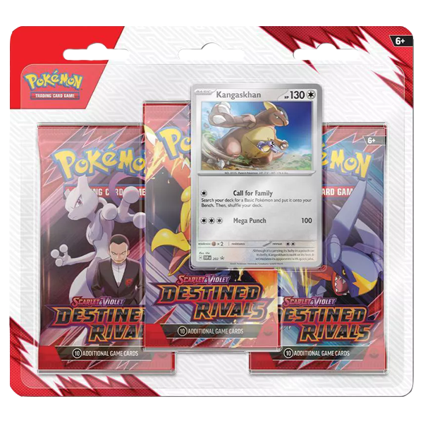 Destined Rivals Kangaskhan 3 Pack Blister