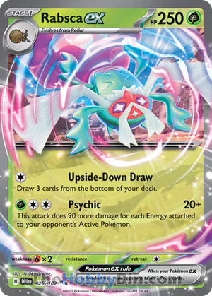 0025 Rabsca ex Double Rare Destined Rivals