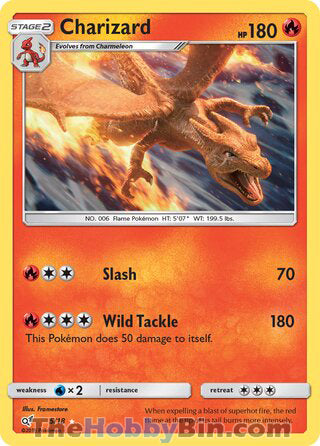0005 Charizard Holo Rare Detective Pikachu