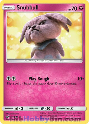 0015 Snubbull Common Detective Pikachu