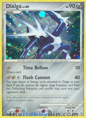 0001 Dialga Holo Rare Diamond and Pearl