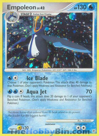 Empoleon Diamond & Pearl Holo Rare #4/130