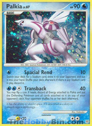 Palkia #11/130 Holo Rare - Diamond & Pearl Pokemon card