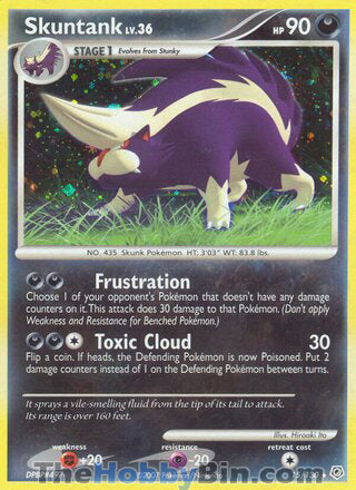 Skuntank Diamond & Pearl Holo Rare #15/130